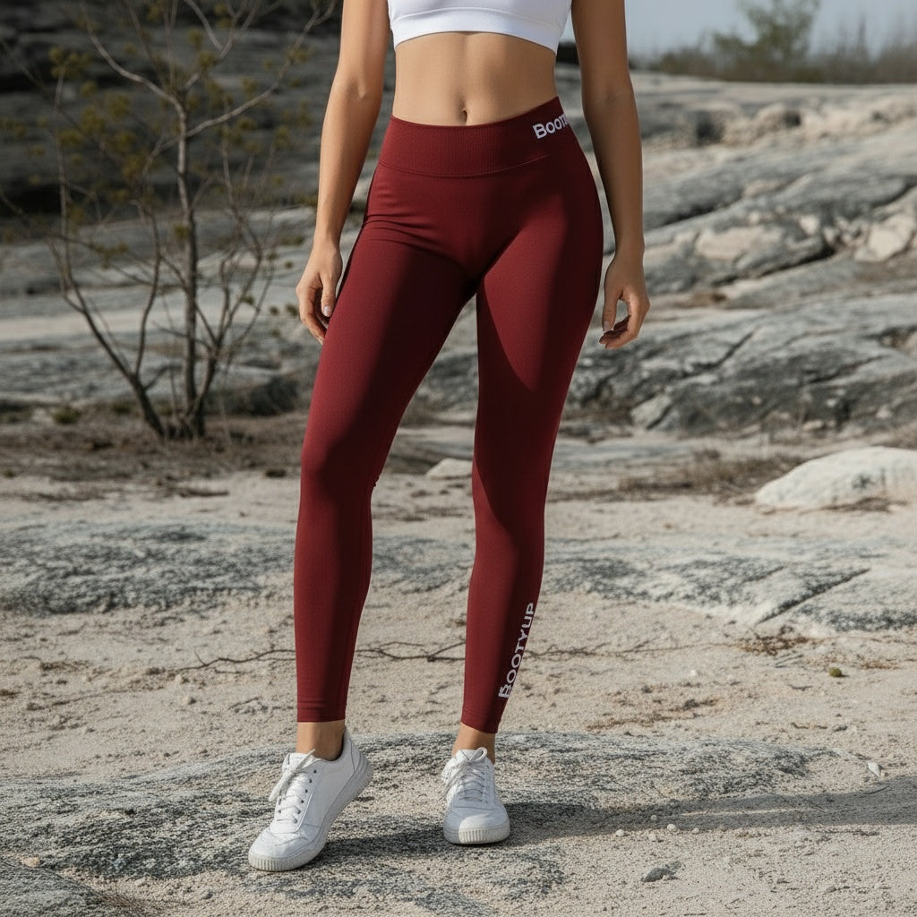 BOOTYUP Pomergrandate Red Legging