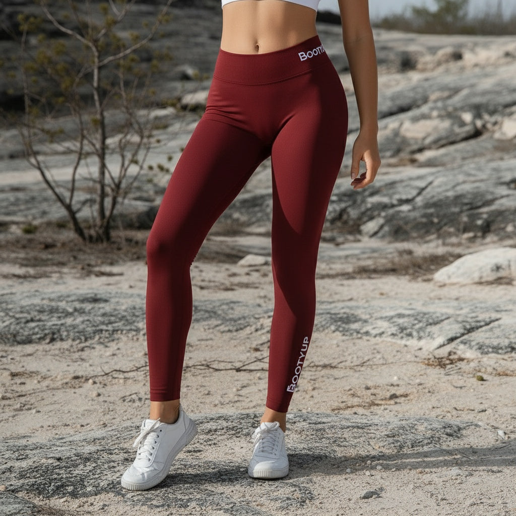 BOOTYUP Pomergrandate Red Legging
